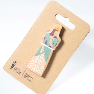Figurka drewniana Księżniczka - 3