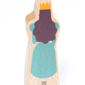 Figurka drewniana Księżniczka - 2