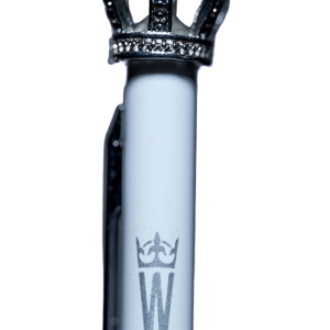Wawelski długopis z koroną - biały - 2