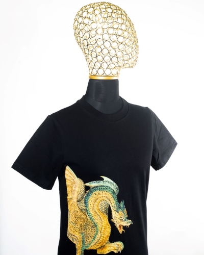 Wawelski T-shirt z nadrukiem smoka | Rozmiar XXL
