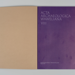 Acta Archeologica Waweliana T. VIII . - 3