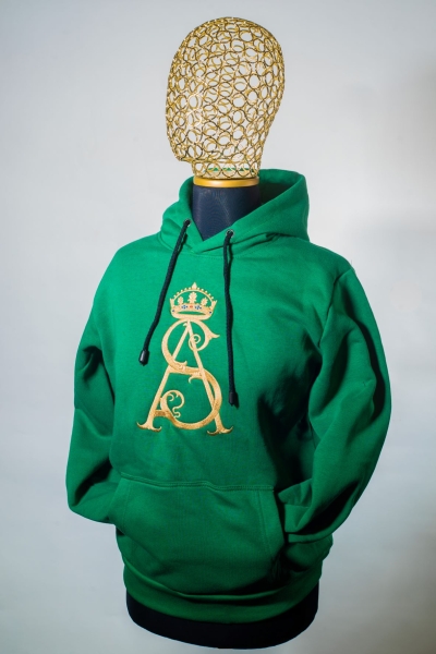 Bluza z kapturem zielona | Rozmiar L