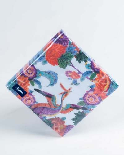 Gabinet Porcelanowy | serwetki papierowe z motywem żurawia