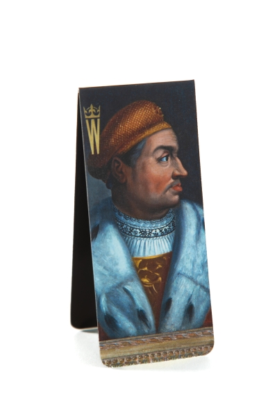 Wawelska zakładka magnetyczna portret Zygmunta Starego
