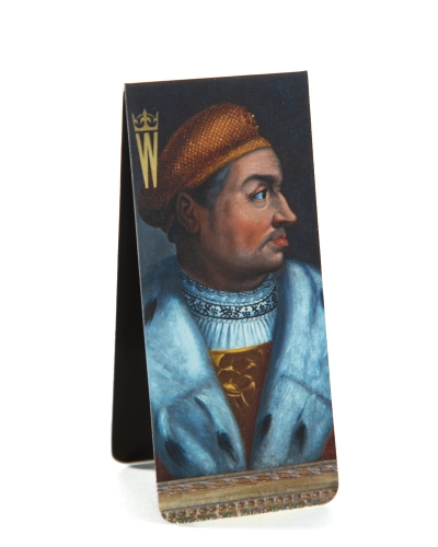 Wawelska zakładka magnetyczna portret Zygmunta Starego