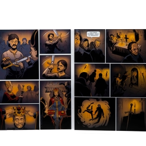 Komiks Karol i Karolina na Wawelu. Tajemnica miecza. - 3