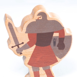 Figurka drewniana Rycerz - 2