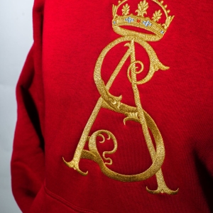 Bluza z kapturem bordowa | Rozmiar XXL - 2