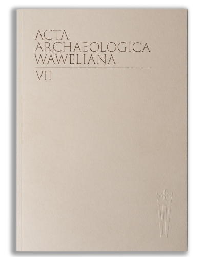 Acta Archaeologica Waweliana | tom VII