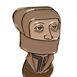 Pin Głowy Wawelskie - kobieta - 2